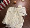 Pijama de Algodão Nuvem para Mulheres Primavera e Outono Novo Desenho Animado Fofo Calça de Manga Longa Conjunto de Roupa de Casa Transfronteiriça para Dormitório Estudantil