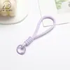 Llavero Corto Cordón Accesorios Bolsa Muñeca Cordón Anticaída Teléfono Cordón Botella de Agua Correa Cuerda Cuerda Tejida Colorido