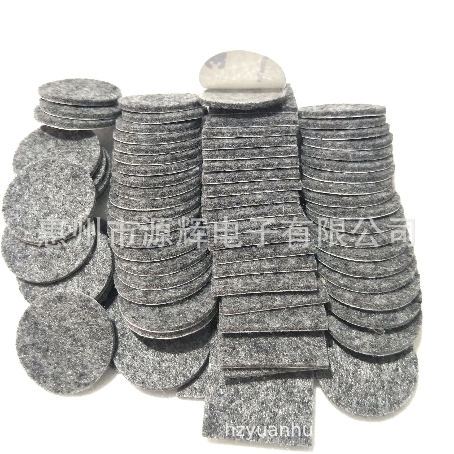 自粘灰色毛毡家具脚垫