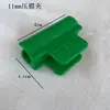 Accesorios de Soporte de Flor de 11 mm Conector de Pilar para Flor Trepadora Rosa Tomate (Tubo de Acero Recubierto de Plástico 5 Latidos)