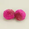 Ventas Directas de Fábrica 3/3.5/4/4.5/5/6cm Bola de Lana Acrílica Combinación de Colores Bola de Felpa Color Mixto Colgante Decorativo
