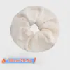 Scrunchie de Toalha para Secar Cabelo Extra Grande, Elástico de Cabelo de Pelúcia Fortemente Absorvente, Suave nos Cabelos, Dupla Utilização para Lavar o Rosto e Secar o Cabelo