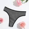 Novas cuecas em forma de T meninas quadril barriga fio dental calças femininas cintura baixa respirável algodão T calças fabricantes atacado