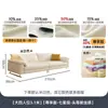 Ji y Cuero Vacuno Capa Superior Blanco Crema Francés Sala de Estar Apartamento Pequeño Moderno Simple Nuevo Sofá de Cuero Sofá de Cuero