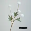 5 Cabezas de Flor de Cebolla Artificiales, Tallo Único, Decoración para el Hogar, Hotel de Bodas, Salón de Bodas, Decoración de Diente de León, Flores Artificiales al por Mayor