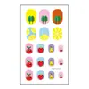 Fábrica Zhengxiang Adesivos de Unha Personalizados Adesivos para Nail Art em Gel Película de Esmalte à Prova d'Água Pó Glitter Cintilante Folha de Ouro Adesivos 3D de Imitação de Diamante