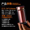 Cápsula de Embalaje de Botella Acrílica Botella Transparente Producto para la Salud Material Medicinal Botella de Plástico Tarro Sellado Personalizado Tarro de Almacenamiento de Medicina Tradicional China