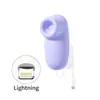 Huevo Vibrador Portátil con Accesorio para Teléfono, Vibrador de Succión Divertido, Juguete Sexual Huevo Vibrador para Exteriores