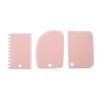 Cross Border Baking Scraper Conjunto de três peças PP Plástico Creme Raspador Massa Corte Food Grade Bolo Cortador Espátula em estoque
