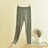 Pantalones Térmicos de Modal para Hombre Otoño Invierno Ropa Interior Cintura Media Pantalones Cálidos Pantalones de Otoño Estilo Delgado Tallas Grandes Pantalones Largos