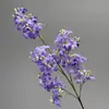 Cruz de Gran Altura Bordado Salvaje Hortensia Flor Artificial Decoración de Boda Plantas Verdes Artificiales Cedro Techo de Boda Guía de Camino Decoración Suave Flores Falsas