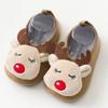 Zapatos Antideslizantes para Piso Calcetines de Piso para Bebé Calcetines para Aprender a Caminar para Niños Set de Calcetines tipo Zapato de Caricatura para Niñas Pequeñas