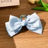 Elegante Pinza de Tiburón con Lazo Negro Grande Dulce Accesorio para el Cabello de Princesa Pinza de Agarre para la Parte Trasera de la Cabeza Pasador Tocado