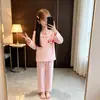 2026 Novo Algodão Nuvem Manga Longa Pijama Infantil Primavera e Outono Estilo Fino Estilo Princesa Doce Estilo Outono Roupa de Casa para Meninas