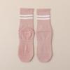 Calcetines para Mujer Primavera y Otoño Cuatro Estaciones Media Caña Algodón Silicona Antideslizante Calcetines de Yoga Fitness Interior Calcetines Deportivos Profesionales