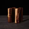 Colgante de Madera de Melocotonero Golpeada por el Rayo, Lagerstroemia, Colgante de Mantra Dorado, Collar de Talismán Taoísta, Pieza de Mano, Colgante para Coche