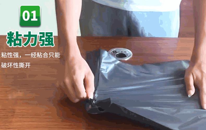 厂家批发灰黑色快递袋 现货 定制印刷加厚电商用袋快