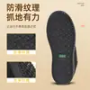 Sapatos de pano de Pequim antigo masculinos de algodão inverno com mais veludo espessados antiderrapantes quentes botas de algodão para pai sola macia sapatos para idosos dropshipping
