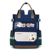 Bolsa de Tutoría para Niños Mochila de Repaso para Estudiantes Doble Hombro Estudiante de Secundaria Linda Gran Capacidad Mochila Portátil Doble Hombro para Niño Niña