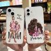 Para iPhone 15 Desenho Animado Princesa Barbie Meninas Europeias e Americanas Nova Moda Adesivo Capa de Celular