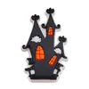 Flor de zapato de Halloween Hebilla de zapato fantasma Accesorios para zapatos con agujeros de Halloween Accesorios de pegamento suave de PVC Accesorios Croc Transfronterizo
