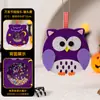 Decorações de Suspensão de Abóbora de Halloween Chocalho Enfeites de Suspensão Não Tecidos Materiais Manuais DIY Pequenos Presentes para Crianças