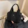 Bolsa Multifuncional de Nailon Color Macarrón, Bolso Retro Portátil de Hombro Cruzado Moderno y Versátil, Bolso para Teléfono Móvil y Llaves