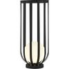 Lámpara de pie impermeable para exteriores, lámpara de césped para patio, lámpara de flores para terraza de villa, lámpara de paisaje de hierro cuadrada para parque comunitario