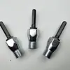 Adaptador de broca para martelo elétrico para strass haste de conexão quadrada redonda de 1/2 seis hastes de conexão fio reverso mandril de broca hexagonal redondo de 1/2 3/8 haste de conexão
