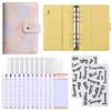 Puzzle Transfronterizo de Amazon Cuaderno de Hojas Sueltas A6 Bolsa con Cremallera Cuaderno de Contabilidad Ahorro de Dinero Presupuesto Personalización