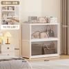 Gabinete de almacenamiento a prueba de polvo, bolsa para dormitorio doméstico, multicapa, gran capacidad, simple, bolsa de gran tamaño, estante de almacenamiento multifuncional