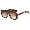 Gafas de Sol Cuadradas de Moda Transfronterizas 2026, Estilo Influencer de Moda Europeo y Americano, Gafas de Sol Sencillas Lisas con Doble Puente