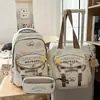 Mochila Escolar para Estudiante de Secundaria, Femenina, Gran Capacidad, Ligera, Adolescente, Estudiante de Preparatoria, Mochila para Ir a Clases, Mochila Casual de Viaje