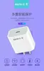 Set europeo 801 cargador rápido para teléfono móvil con cabezal de carga USB para Apple Huawei Android tipo-c 50W