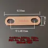 Peça de Conexão de Cobre Vermelho Conector de Bateria de Lítio Conector de Motor Terminal de Fiação para Tubo de Aquecimento Elétrico Peça de Ponte Agulha Agulha Personalizada 6m