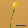 Mini lirio de cala artificial de PU flor con tacto real flor falsa venta al por mayor boda decoración de fotografía para el hogar lirio de cala artificial