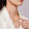 Loja de ouro mesmo estilo gato olho contas colar integrado cadeia Vietnã areia ouro imitação de contas de transferência de ouro das mulheres clavícula cadeia conjunto cadeia