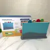 Cocina Hogar Clasificación Tabla de Cortar Juego de Cuatro Piezas Juego de Tablas de Cortar de PP Tabla de Cortar de Plástico Grado Alimenticio Suplemento Alimenticio para Bebés Tabla de Cortar