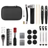 Kit de reparación de neumáticos para bicicleta con llave de carraca dinamométrica y bomba portátil para bicicletas de carretera y montaña