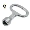 Llave de Cubo de Basura Sanitario Universal Lámina Metálica Municipal Propiedad Exterior Cubo de Basura de Acero Inoxidable Cerradura de Ángulo de Hierro Cerradura con Llave