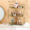 Estante de Almacenamiento de Esquina para Baño Hogar Cosméticos Cuidado de la Piel Perfume Lápiz Labial Soporte de Escritorio Estante de Escritorio Cocina