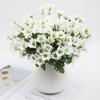 Simulación de flor de manzanilla, pequeña margarita fresca, decoración para bodas, hogar, hotel, arreglos florales, accesorios de fotografía, venta al por mayor