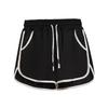 Shorts Esportivos Verão Feminino Calças Casuais de Secagem Rápida Solto Tamanho Grande Correndo Hot Pants Candy Color Calças de Praia para Cabelo