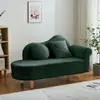 Sofá Bege para Apartamentos Pequenos, Sofá de Sala, Sofá de Tecido Moderno para Lojas de Roupas e Pousadas, Sofá Preguiçoso