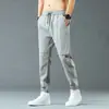 Pantalones Deportivos Casuales Finos para Hombre Verano Estilo Coreano Modernos Versátiles Sueltos Cargo Jogger Harem para Hombres