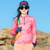 Camuflagem Roupas de Secagem Rápida Feminina Nova Gola Alta Manga Longa Camiseta Esportes ao Ar Livre Ciclismo Corrida Caminhada Montanhismo Top de Secagem Rápida