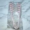 Pente Vintage Masculino para Styling Volumoso, Pente para Penteado Volumoso para Trás, Pente para Modelar Cabelo, Pente Palheta de Dentes Largos