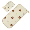 Toalla de mano de crepé de algodón puro, toalla facial, toalla suave y absorbente Clase A para bebés y niños, para colgar y portátil