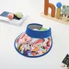 Nuevo Sombrero de Sol con Protección Solar para Niños, Sombrero de Sol con Protección Solar Animal City para Hombres y Mujeres, Sombrero de Sol de Verano con Parte Superior Abierta Anti-UV