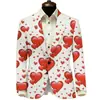 Chaqueta de Traje de Fiesta de Dos Botones con Impresión Digital 3D Top Casual Venta Directa de Fábrica Origen Venta Caliente Transfronteriza Otro